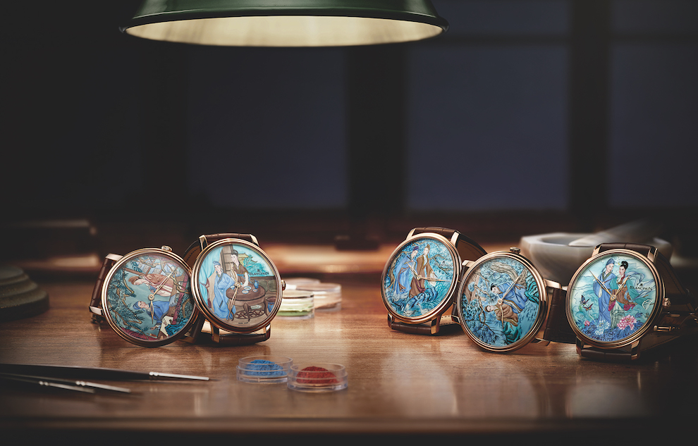 Уникальный часовой циферблат Blancpain